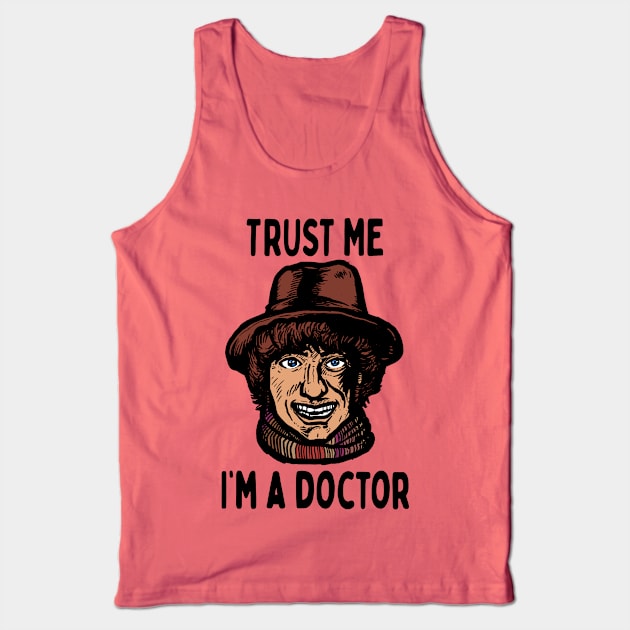 Trust me I'm a doctor; Who Tank Top by jonah block